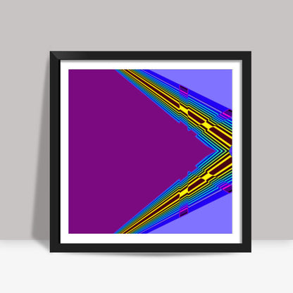 Colors on Move Square Art Prints