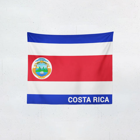 Costa Rica Flag Tapestries | #Footballfan