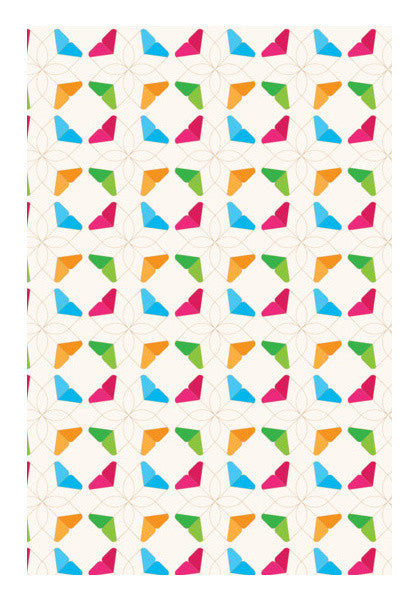 Colorful Abstract Cool Geometric Pattern Art PosterGully Specials