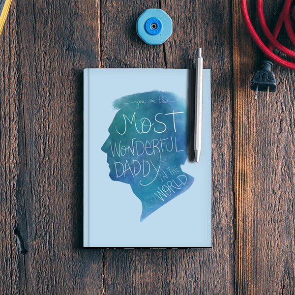 Illustration Fathers Day In Mind | #Fathers Day Special Notebook