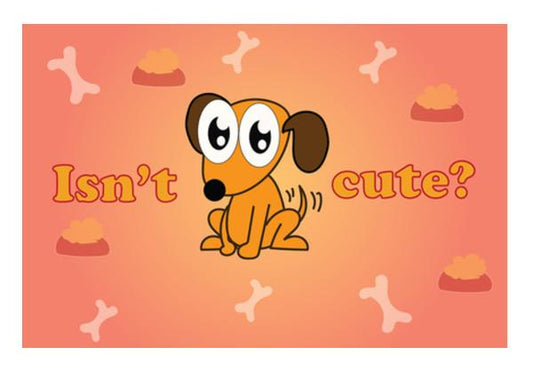 PosterGully Specials, cute dog Wall Art