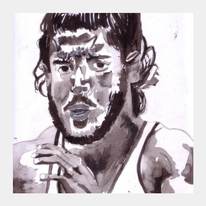 Square Art Prints, Bas tu bhaag Milkha Square Art Prints