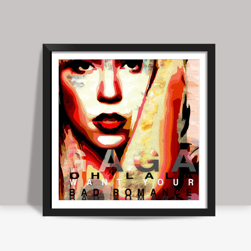 Lady Gaga Square Art Prints