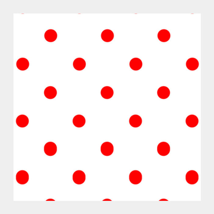 Polka Dots 4 Square Art Prints