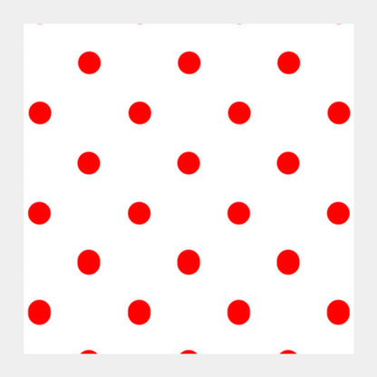 Polka Dots 4 Square Art Prints