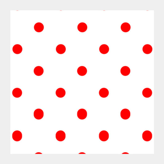 Polka Dots 4 Square Art Prints