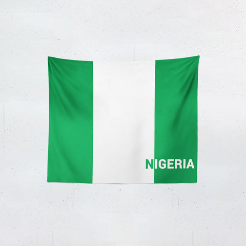 Nigeria Flag Tapestries | #Footballfan