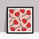 Heart Square Art Prints