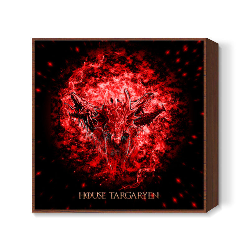 House Targaryen Square Art Prints