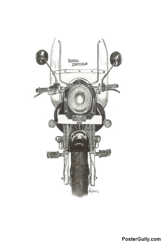 Brand New Designs, Enfield Sketch Artwork