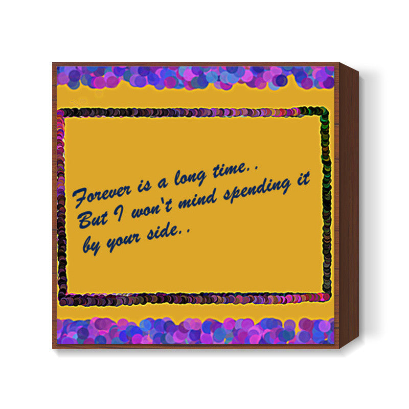 Love Quote Square Art Prints