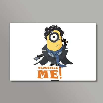 MINION, SHERLOCK MODE, THE LAZY DECTECTIVE, DESPICABLE ME WALL ART Wall Art