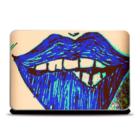 Bloo Lips Laptop Skins
