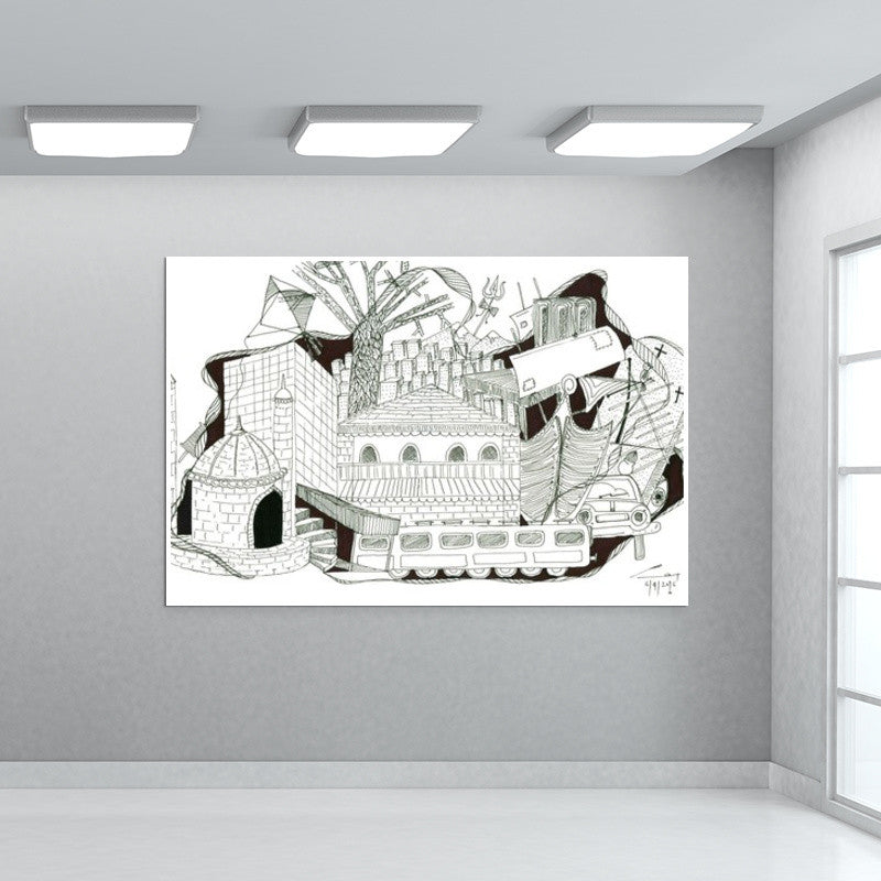 Doodle_Habitat Wall Art Buy HighQuality Posters and Framed Posters