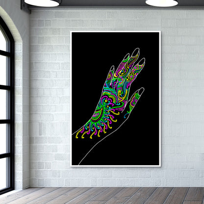 Psychic Mehandi Wall Art