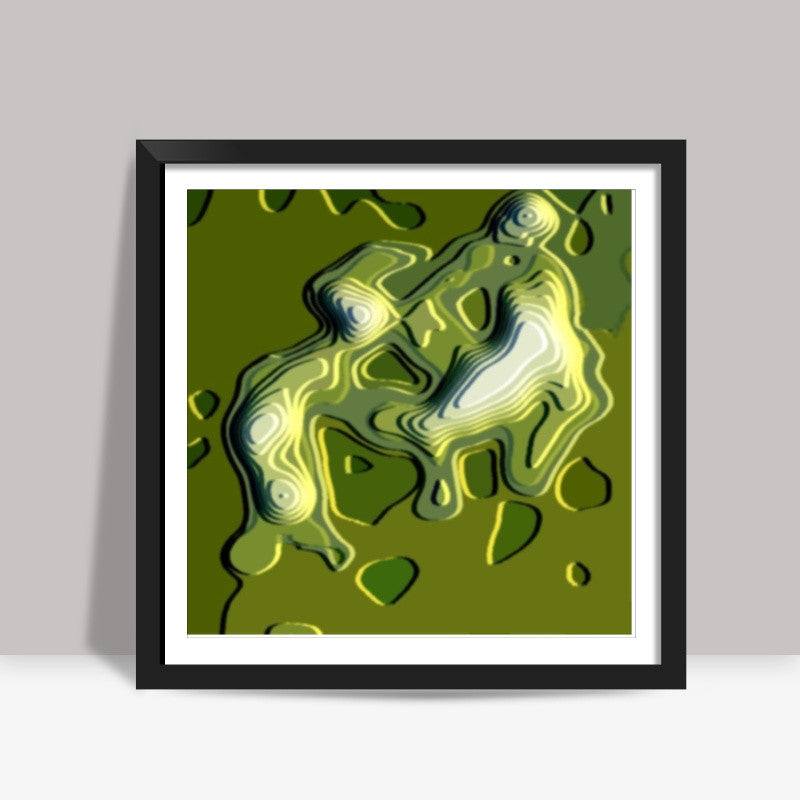 Abstract Dance Square Art Prints