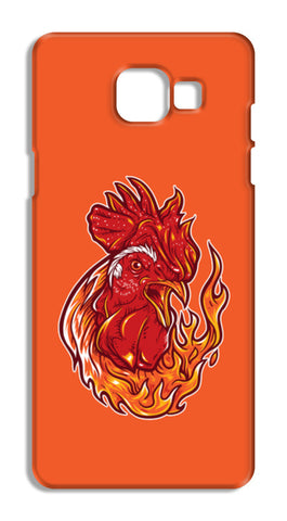 Rooster On Fire Samsung Galaxy A5 2016 Cases