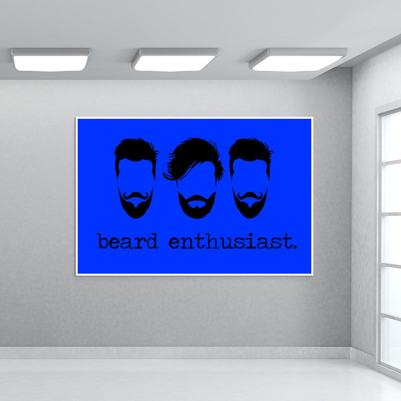 Beard Enthusiast Wall Art