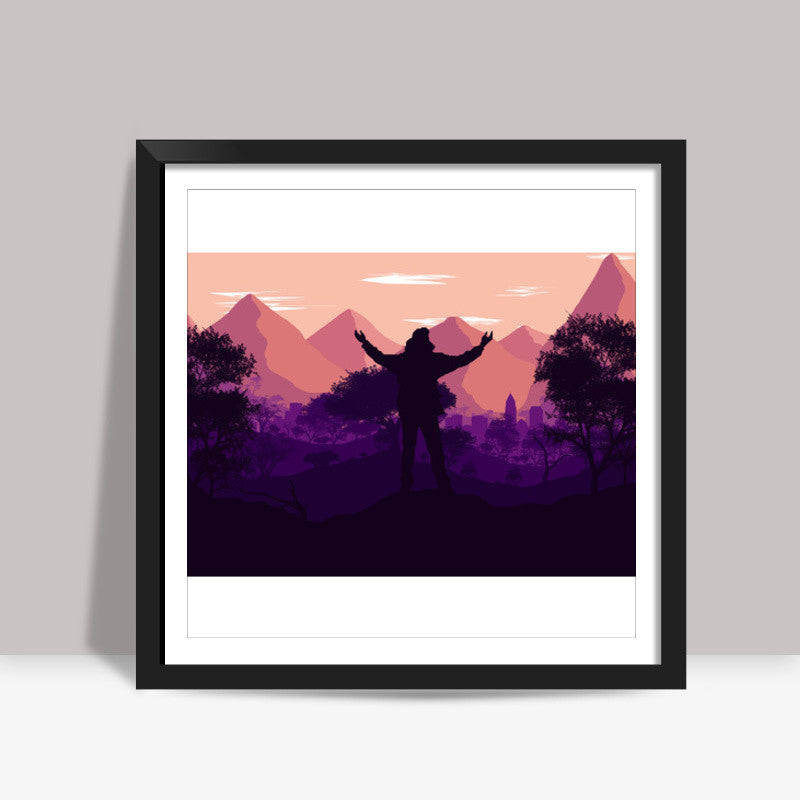 THE JOURNEY Square Art Prints