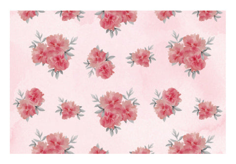 Digitally Painted Floral Pattern - Pink Art PosterGully Specials