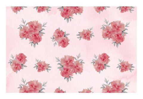 PosterGully Specials, Digitally Painted Floral Pattern - Pink Wall Art