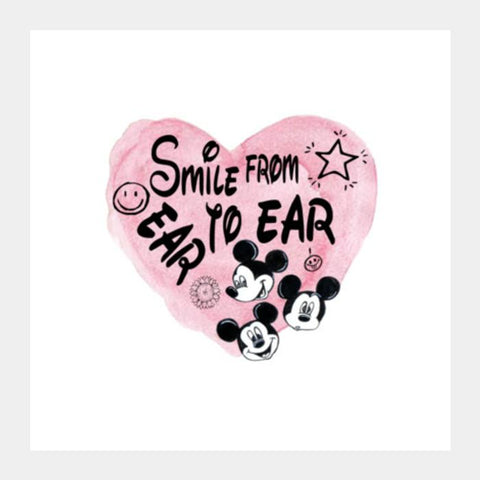 PosterGully Specials, Smile From Ear To Ear Square Art Prints