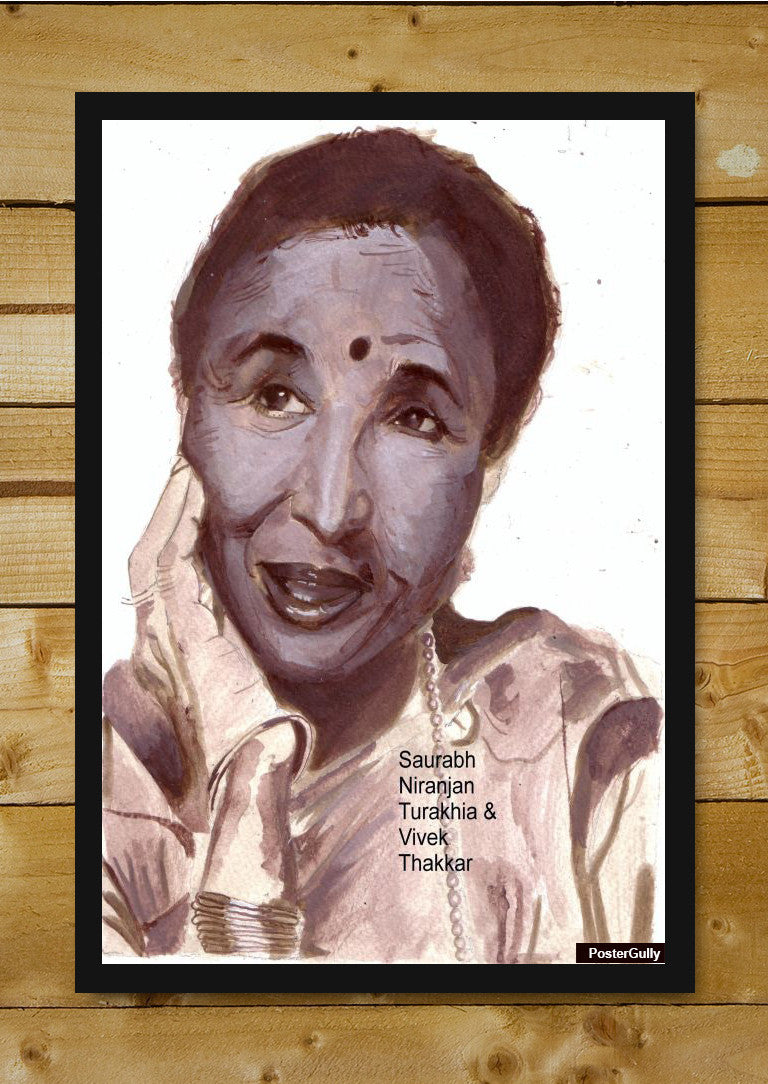 Brand New Designs, Asha Bhosle Artwork