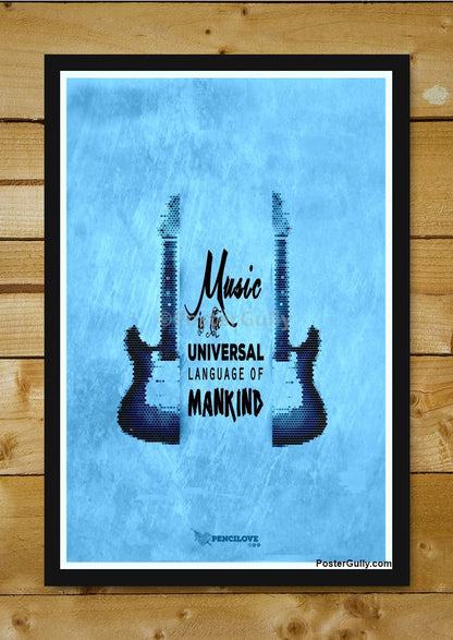 Brand New Designs, Guitar Music Blue Artwork