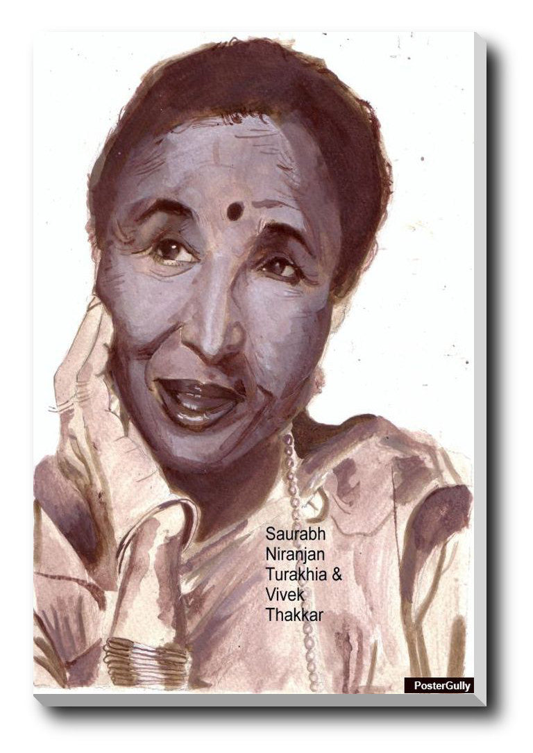 Brand New Designs, Asha Bhosle Artwork