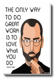 Wall Art, Steve Jobs Quote Artwork