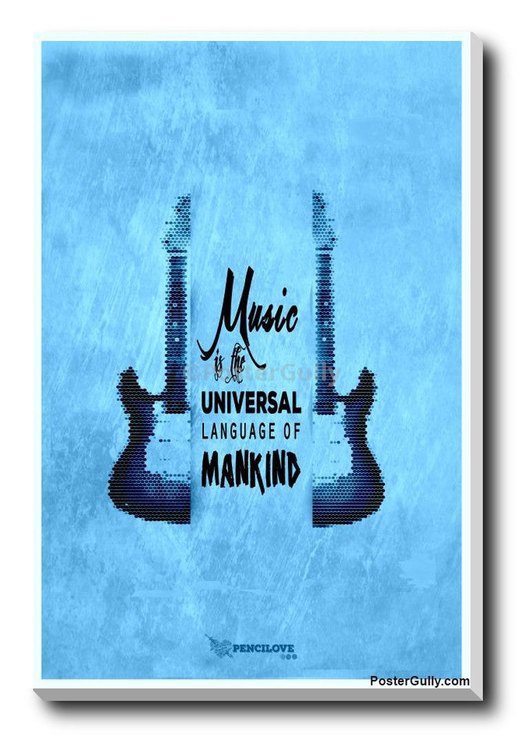 Brand New Designs, Guitar Music Blue Artwork