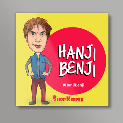 Hanji Benji Square Art Prints