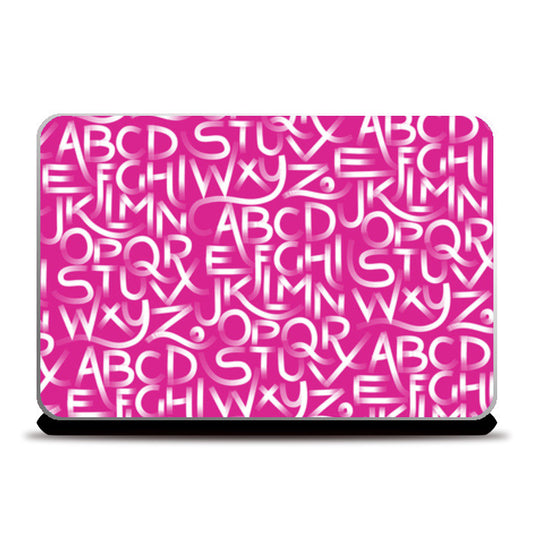 Laptop Skins, Alphabets Laptop Skins Laptop Skins