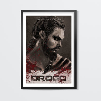 Khal Drogo Game Of Thrones Wall Art