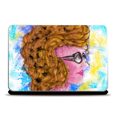 RADIANCE | beauty | girl | summer | colorful | woman | people | painting | sketches Laptop Skins