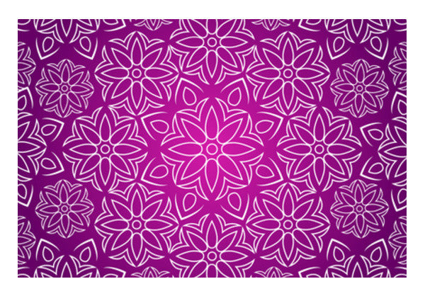 Abstract Flowers Wall Art