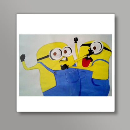 minions Square Art Prints