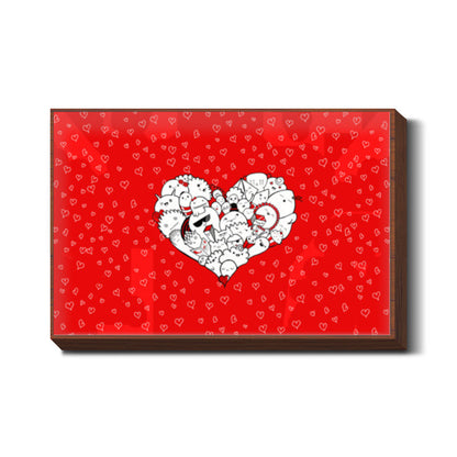 Happymess | Doodle | Love Wall Art