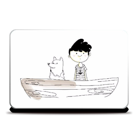 Laptop Skins, BoatWreck by Amitesh Tandon, - PosterGully