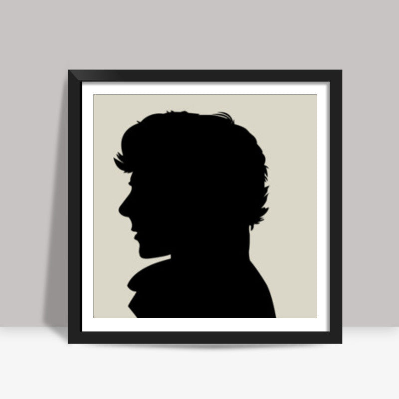 Sherlock Square Art Print