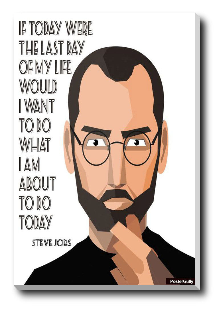 Wall Art, Steve Jobs Quote #2 Artwork