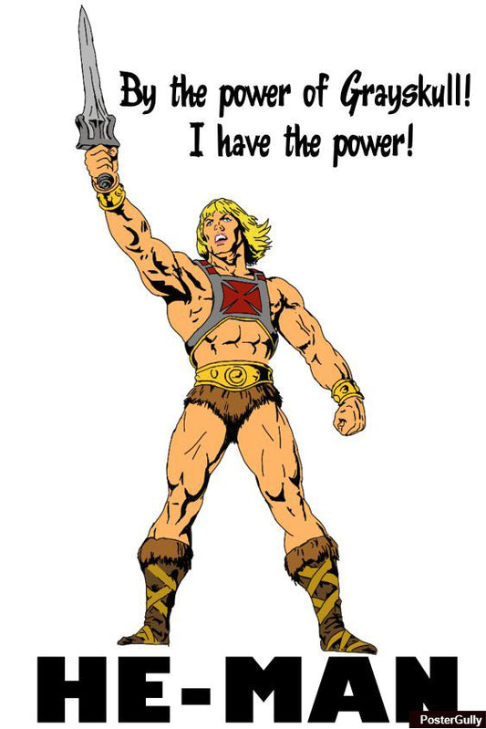 Brand New Designs, He Man Artwork