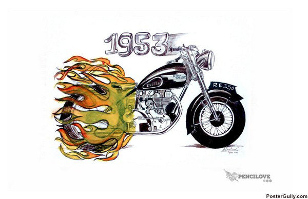 Brand New Designs, Enfield 1953 Artwork