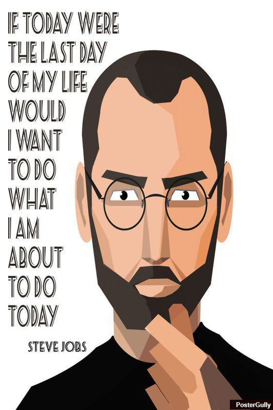 Wall Art, Steve Jobs Quote #2 Artwork