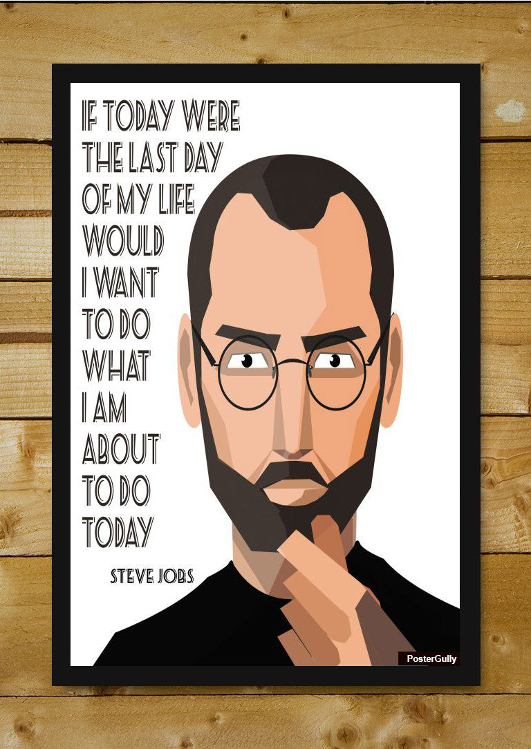 Wall Art, Steve Jobs Quote #2 Artwork