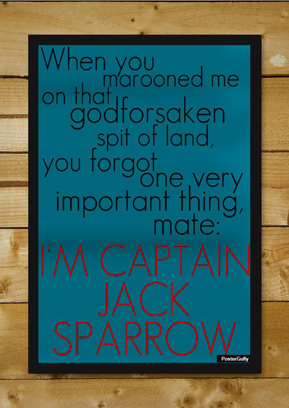 Brand New Designs, Captain Jack Sparrow Artwork