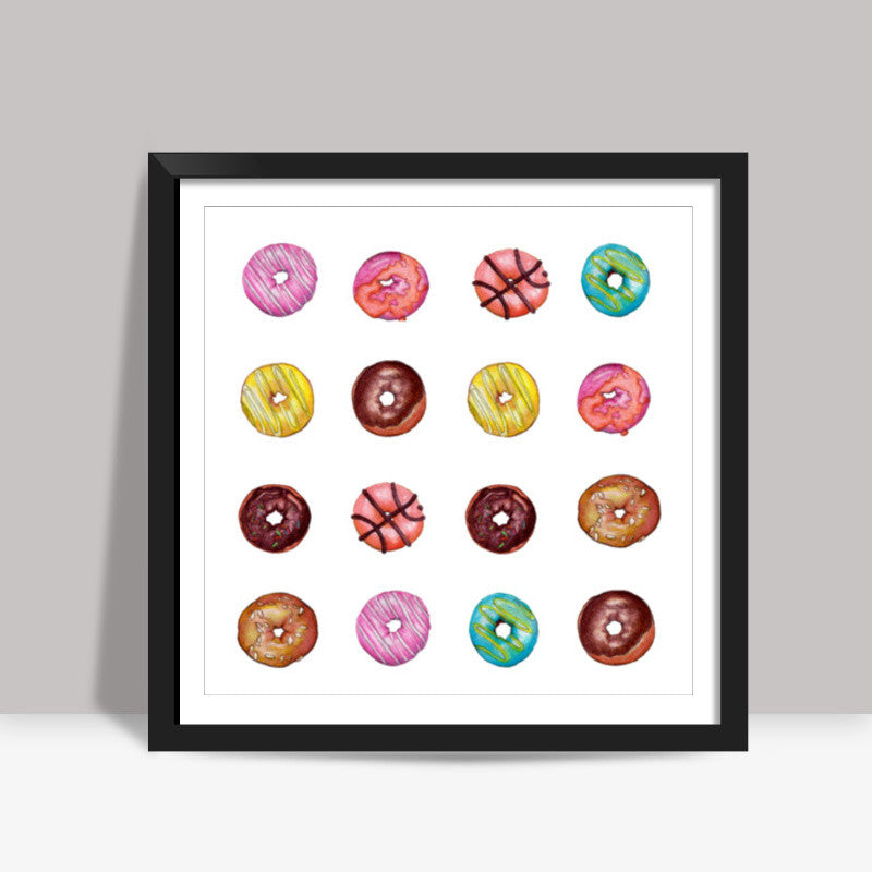 Donuts Square Art Prints