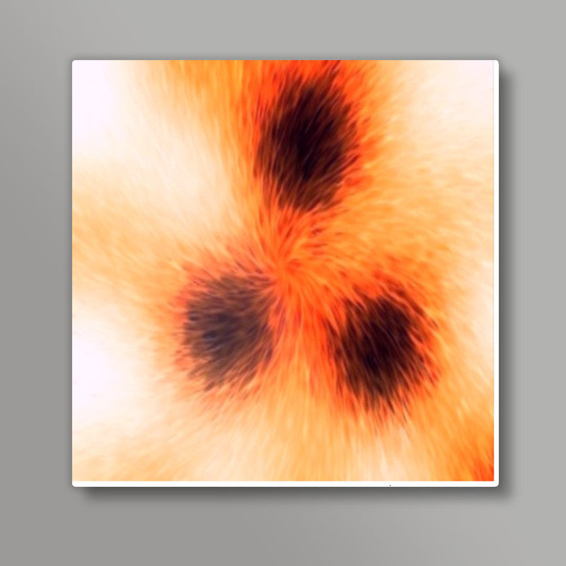 Sun Flames Square Art Prints