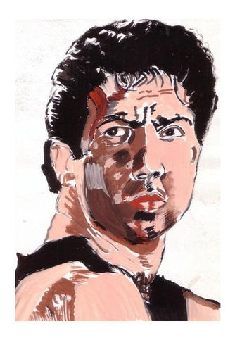 PosterGully Specials, Sunny Deol was powerful as the angry young man in Ghayal Wall Art