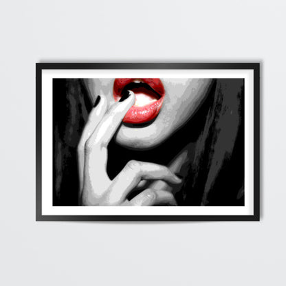 Luscious Lips Wall Art
